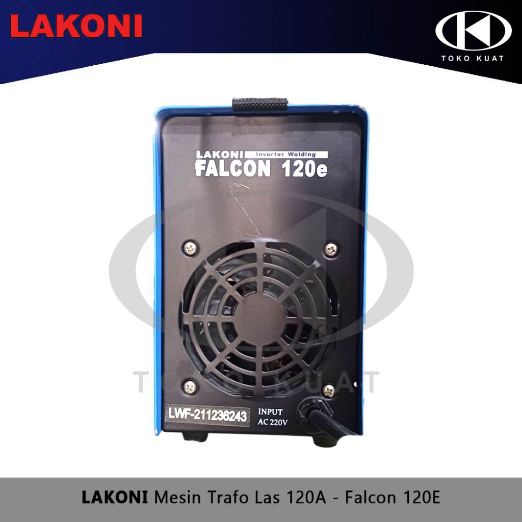 LAKONI Mesin Trafo Las / Welding Machine - Falcon 120E 900Watt