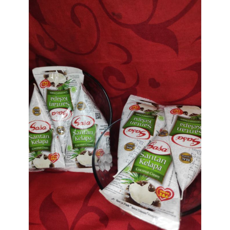 

Santan Sasa Cair 3 pcs Free Mangkok