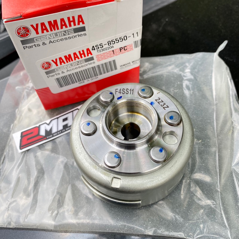MAGNET MAGNIT ROTOR ASSY YAMAHA YZ 125 KODE 4SS ORIGINAL YAMAHA JAPAN