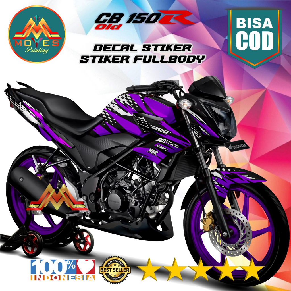 Decal Cb150r Old Full Body Stiker Cb150r Old Full Body Cb 150r Old Full Body - Aksesoris Kendaraan K