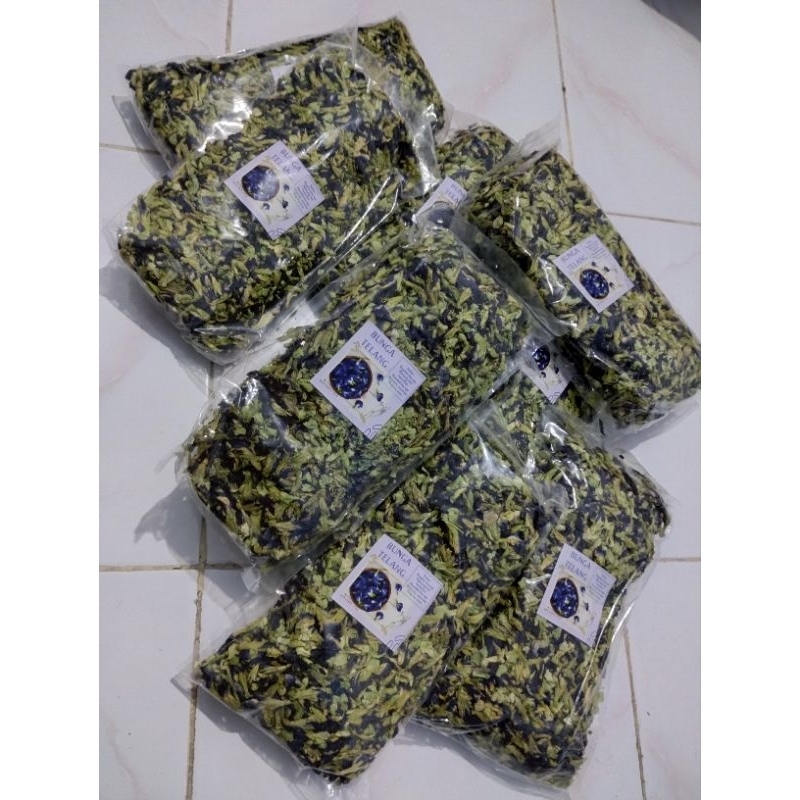 

bunga Telang kering 100gr BUTTERFLY PEA