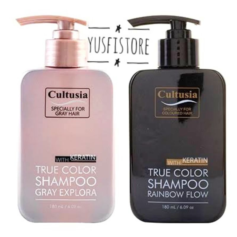 Shampoo Cultusia True Color Cultusia True Colour Penguat Warna Semir Rambut Pewarna Rambut