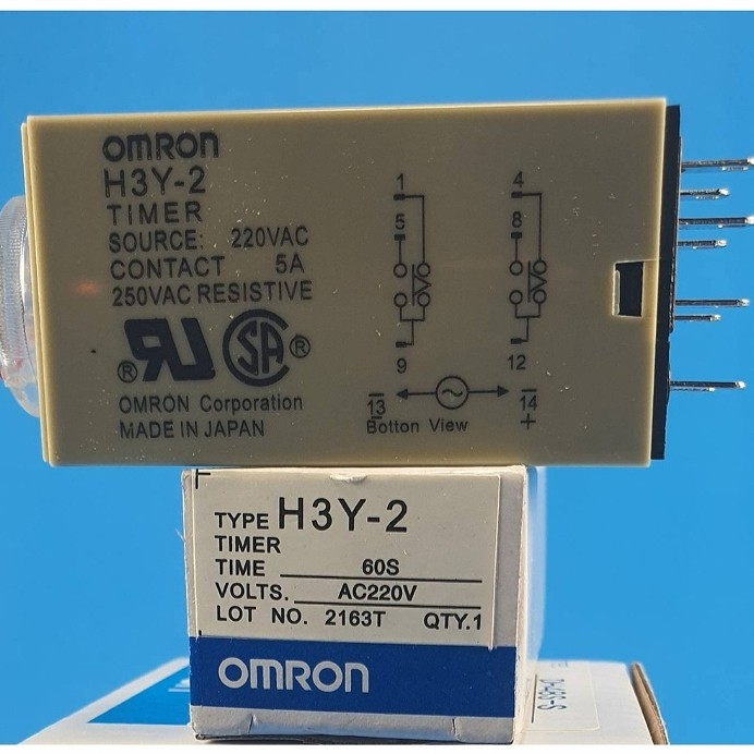 Timer OMRON H3Y 2 60sec