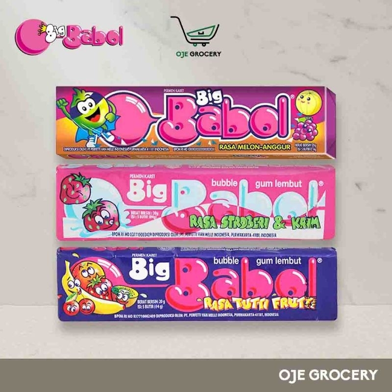 

BIG BABOL - PERMEN KARET STICK