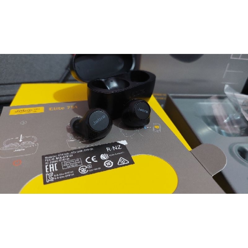 Headset bluetooth Jabra ELITE 75t preloved / second hand