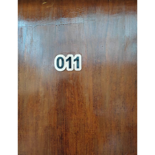 

Nomor Rumah / Nomor Pintu Kamar/ Hotel Timbul akrilik CUSTOM