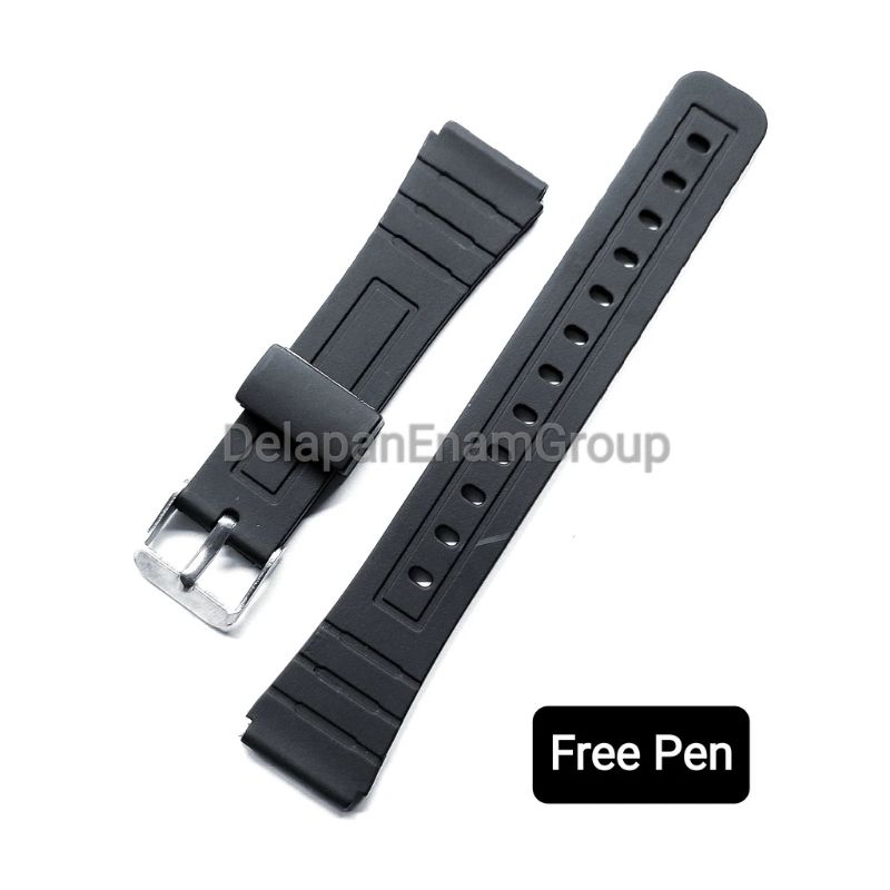 Strap tali jam casio AW-48HE CASIO AW48HE free pen/springbar