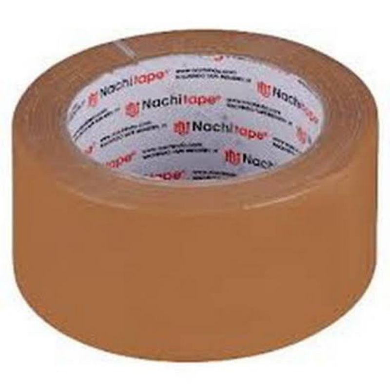 

Lakban Nachi 48mm 100 yard Coklat dan Bening