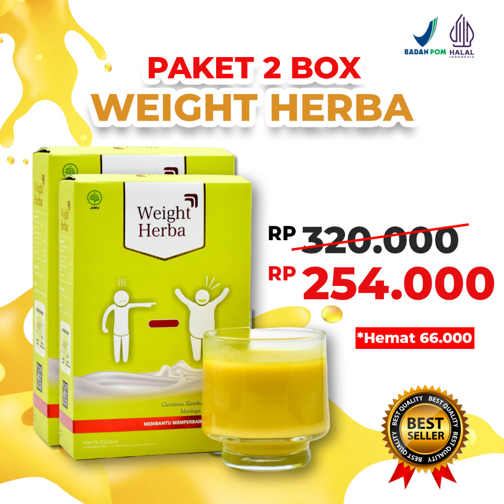 

SUSU WEIGHT HERBA - Penambah Berat Badan Tanpa Efek Samping dan Tidak Buat Ketergantungan 2 BOX