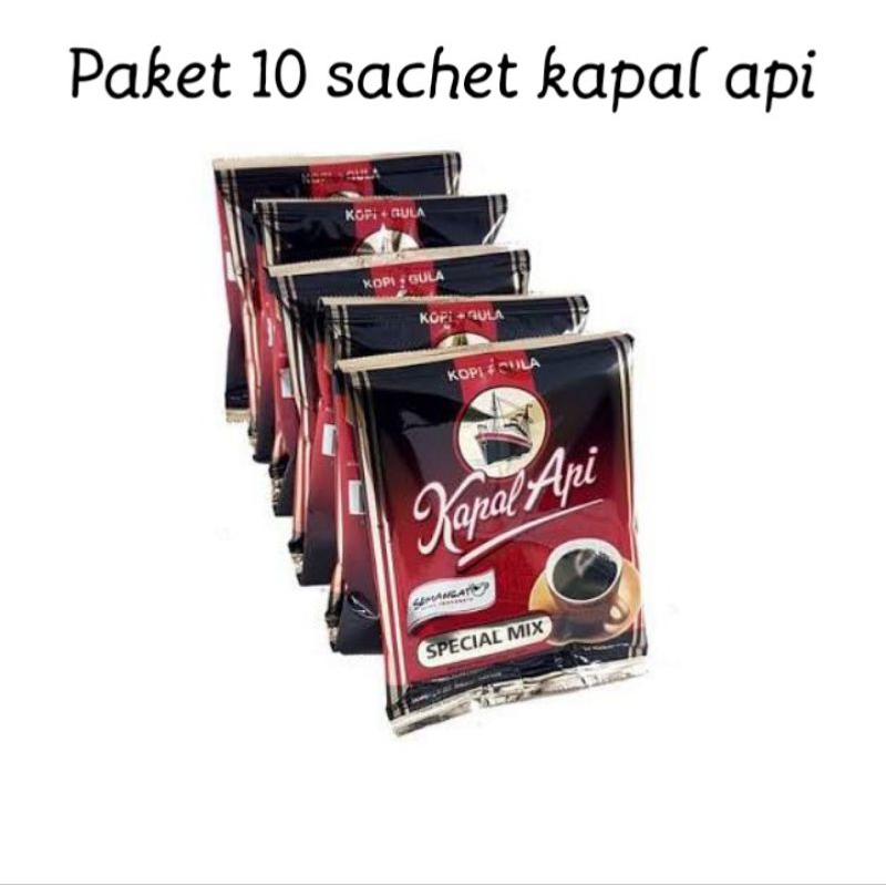 

KOPI KAPAL API 10 SACHET