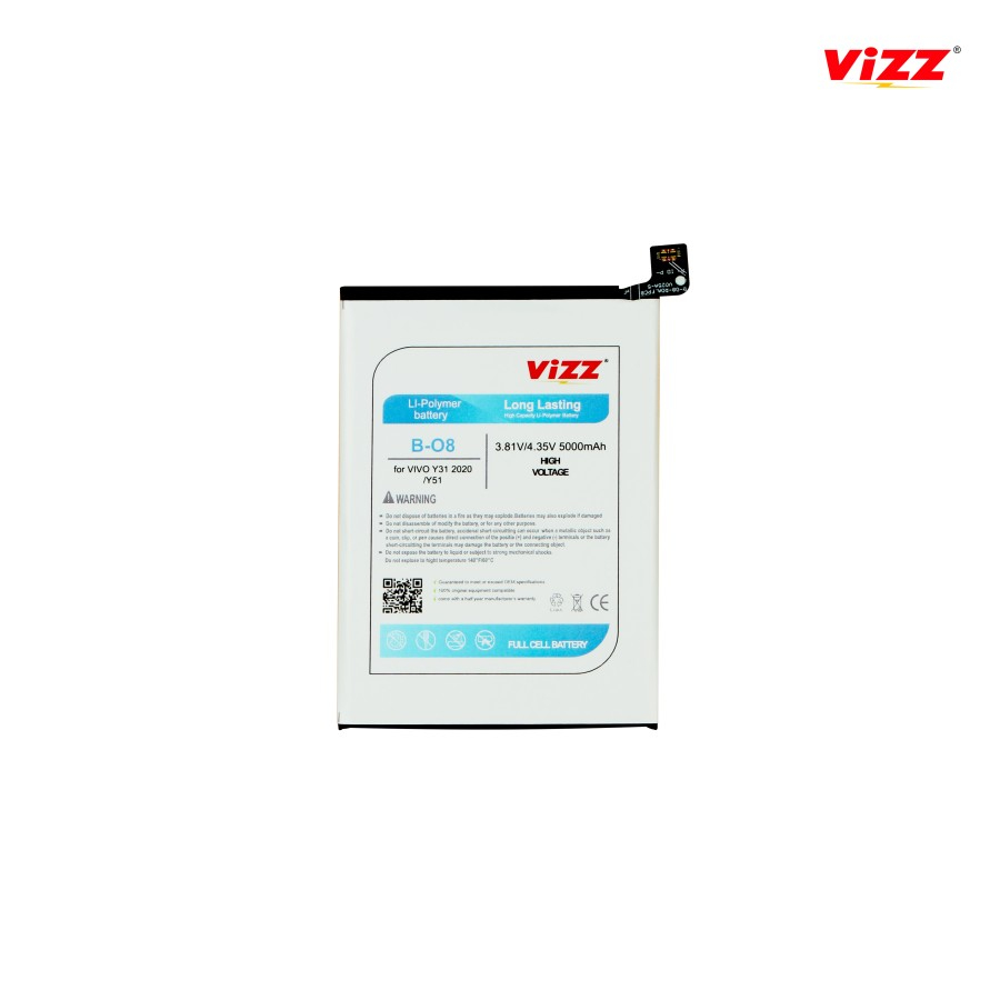 VIZZ Baterai Vivo B-08 Batre Y31 2020 / Vivo Y51 2020