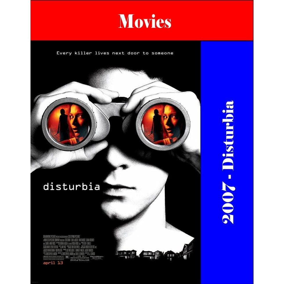 DVD - Disturbia (2007)