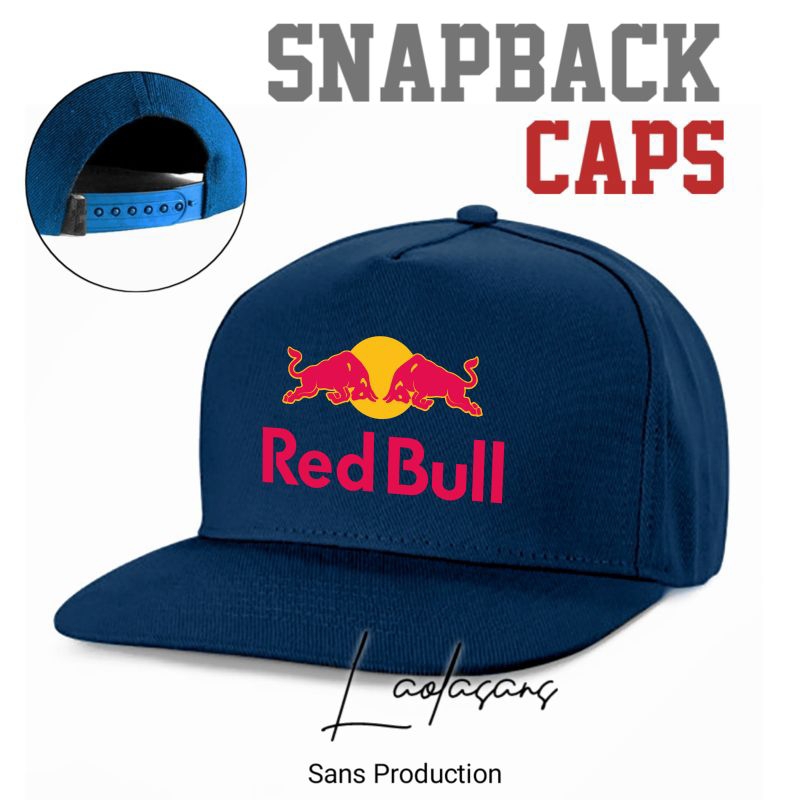 Topi red bull snapback murah - topi pria wanita - topi outdoor premium - topi gaul - original topi -