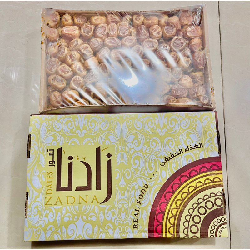 

Kurma Sukkari Al Qassim Madinah 3kg Zadna