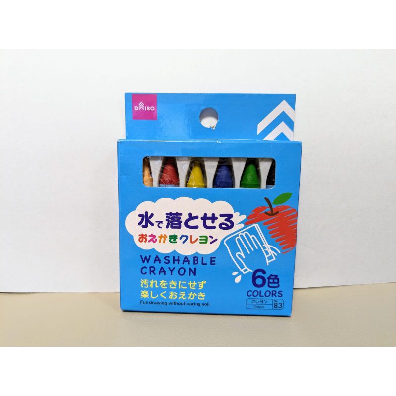 

Miffy washable crayon jepang 6 warna lucu bisa cuci pakai air