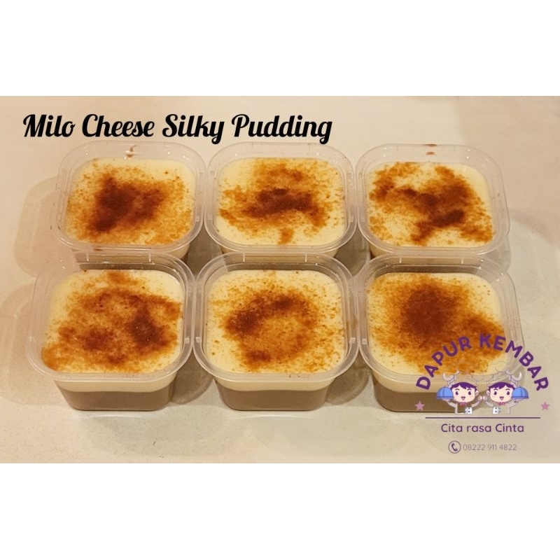 

Milo Cheese Silky Puding