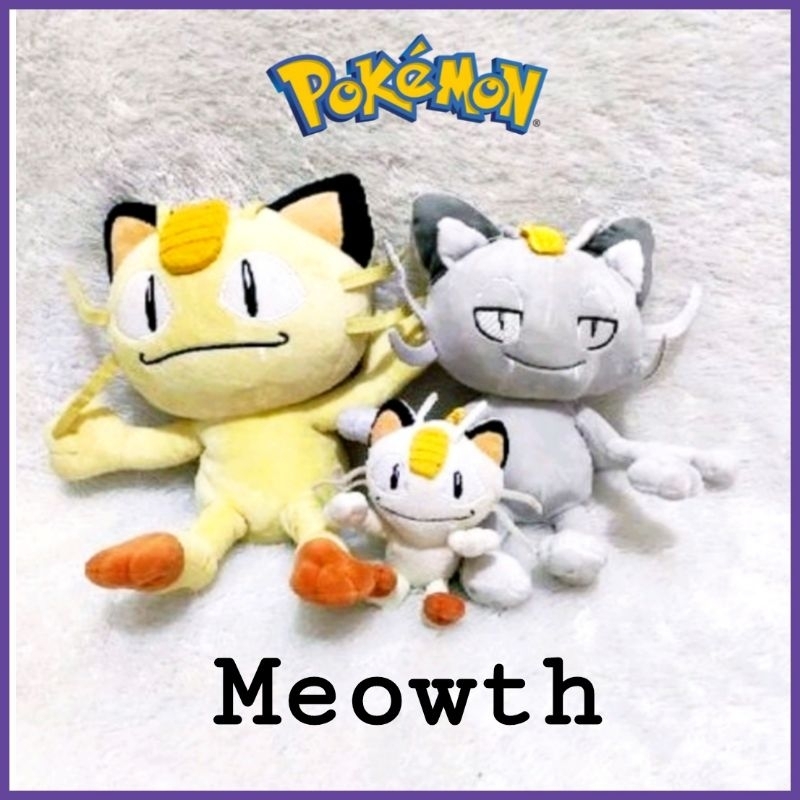 BONEKA POKEMON MEOWTH