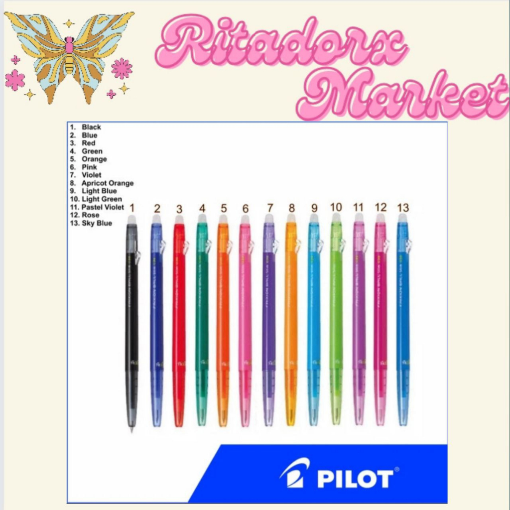 

pen pilot frixion slim 0,38mm orange