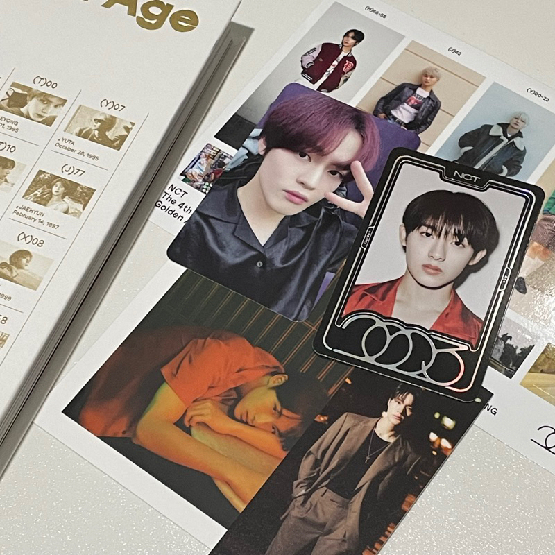 chenle winwin nct golden age fullset nct 127 dream wayv 2023 archiving ver album official merch kpop