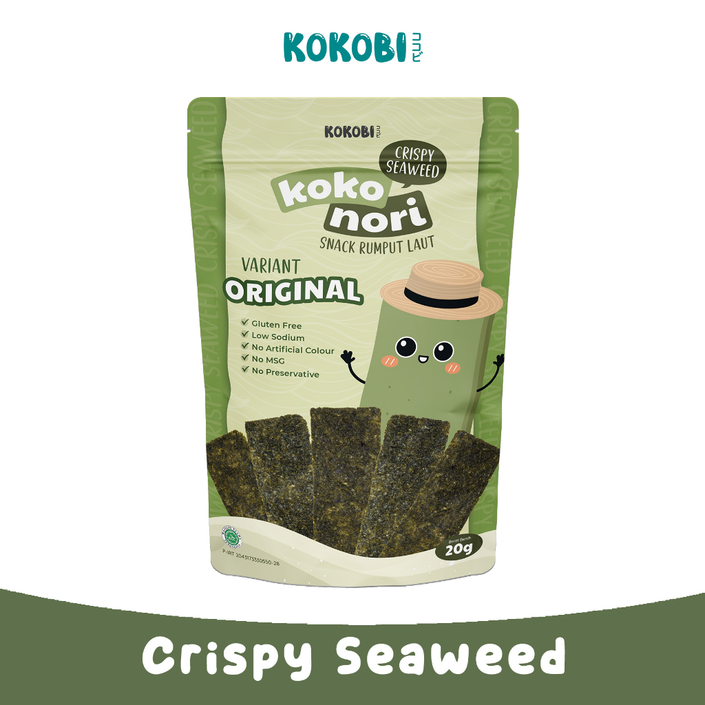 

KOKOBI Koko Nori Crispy Seaweed Snack Original