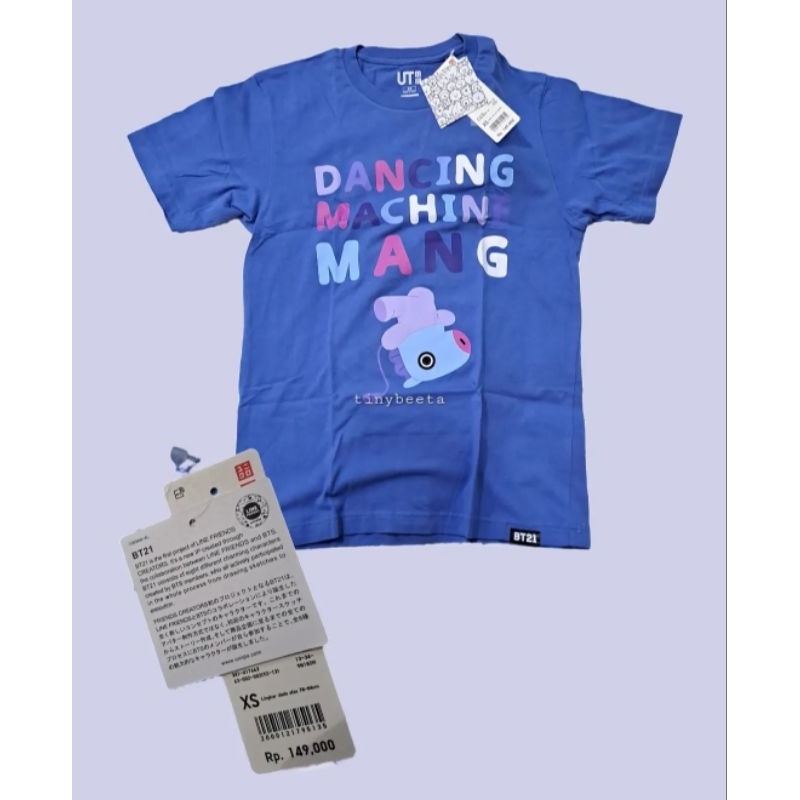 BT21 UNIQLO BTS KAOS