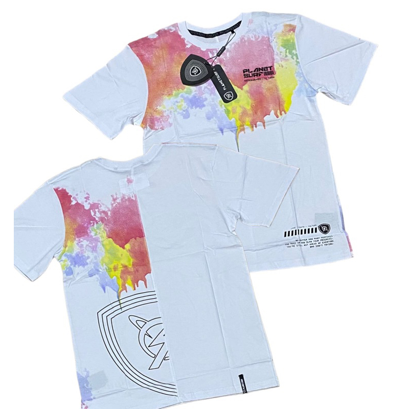 baju kaos surfing pria planet surf /A01