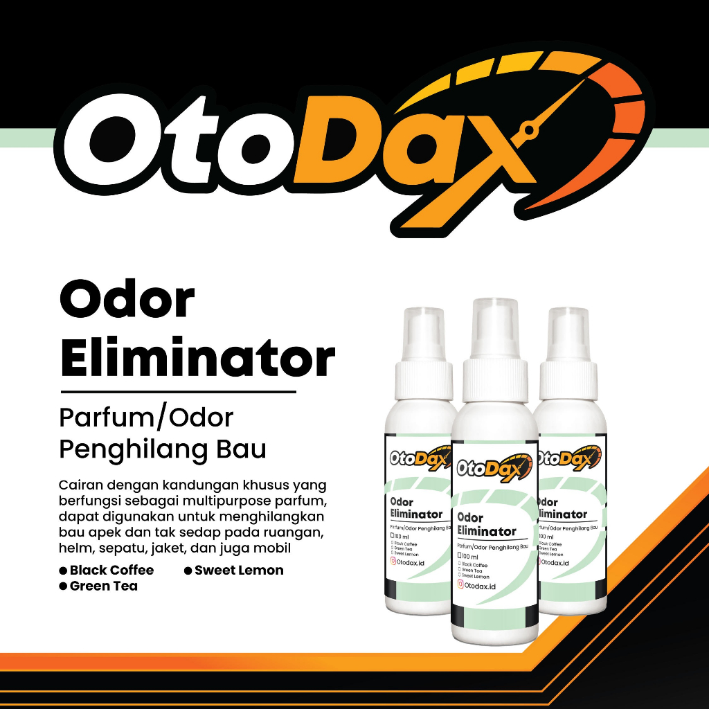 Otodax Odor Eliminator - parfum mobil pewangi mobil penghilang bau tidak sedap rasa Kopi