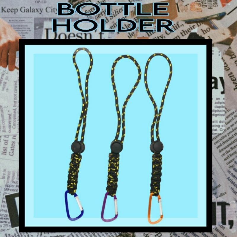 

RAGACRAFT_Bottle lanyard/water bottle holder/strap tali botol/outdor style