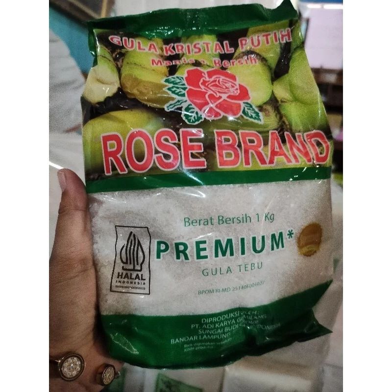 

GULA PASIR ROSE BRAND HIJAU 1 KG