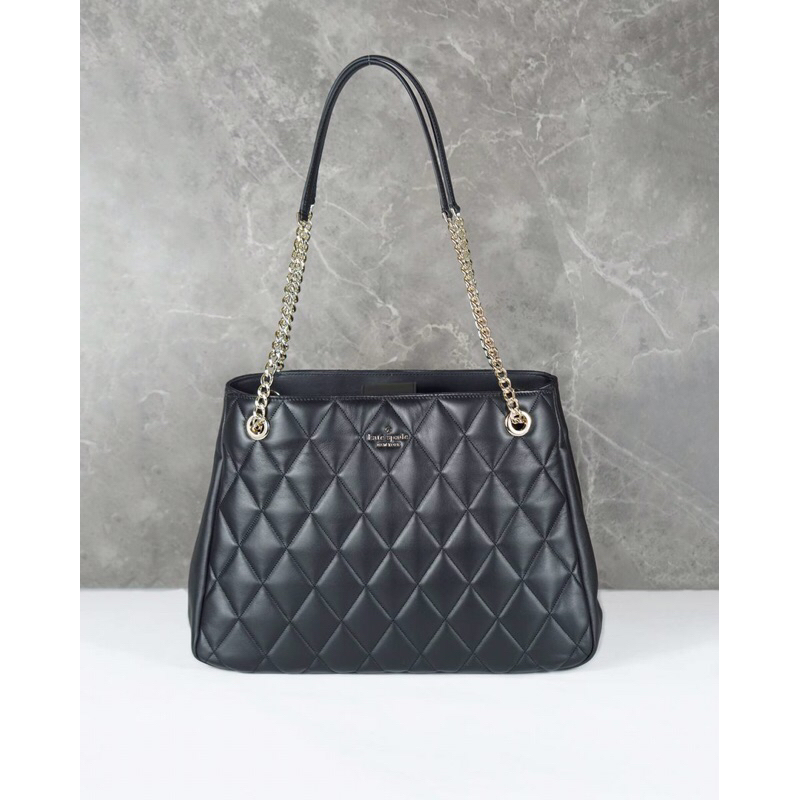 KS carey smooth leather quilted 36x13x28