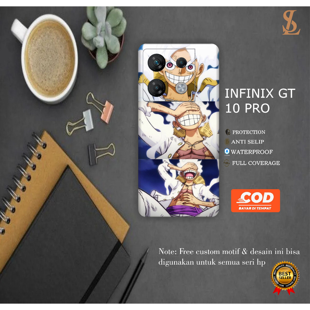 GARSKIN HANDPHONE INFINIX GT 10 PRO (ISI 2PCS)