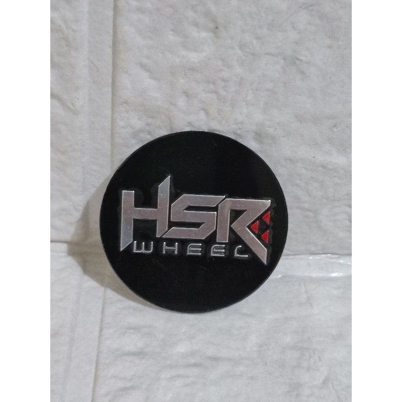 Sticker Dop Velg Hsr wheel Original // Dop sticker Velg Hsrwheel Original Ukuran 4.4 cm