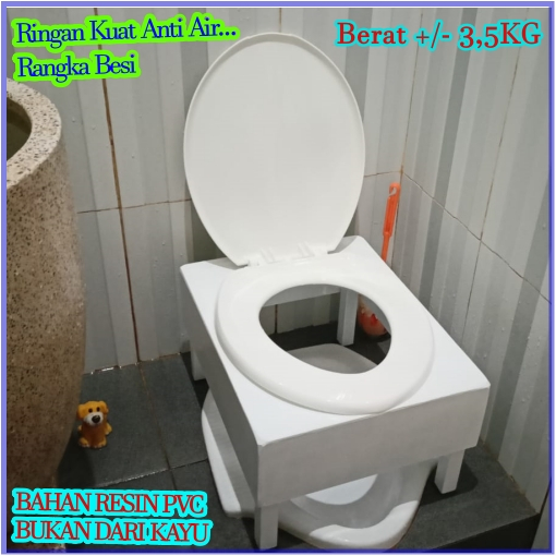 Kursi toilet jongkok portable wc duduk ibu hamil dan alat bantu kamar mandi orang sakit