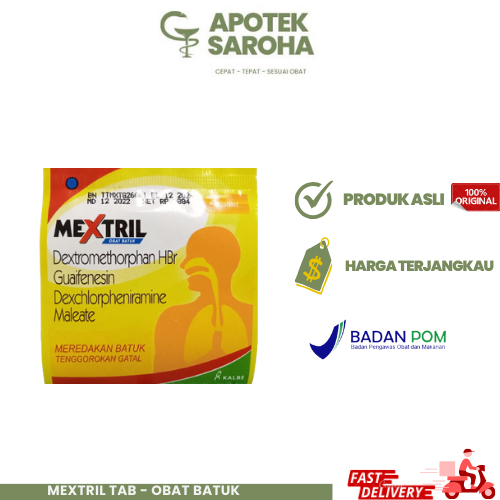 MEXTRIL TAB | OBAT BATUK