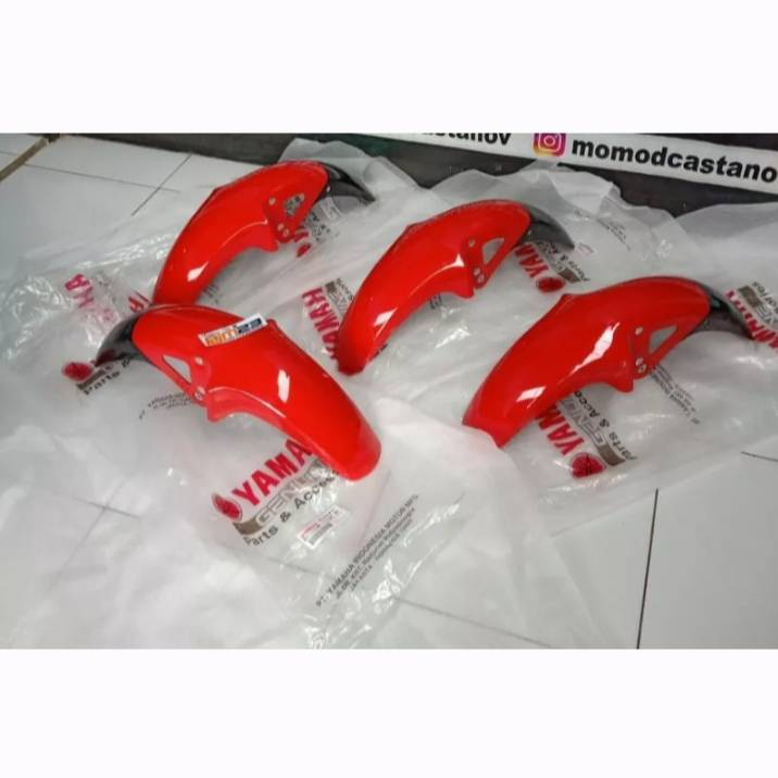 SPAKBOR DEPAN RX KING MERAH CABE ORIGINAL