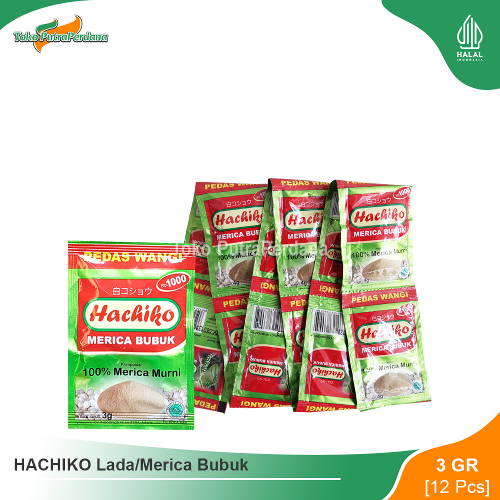 

HACHIKO Merica Bubuk (12 Pcs)