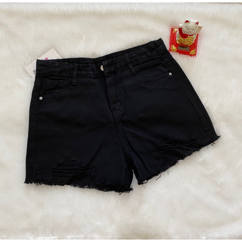 Celana Pendek Wanita Jeans Hot pants jeans celana jeans pendek wanita sobek shorts pants wanita  Kor