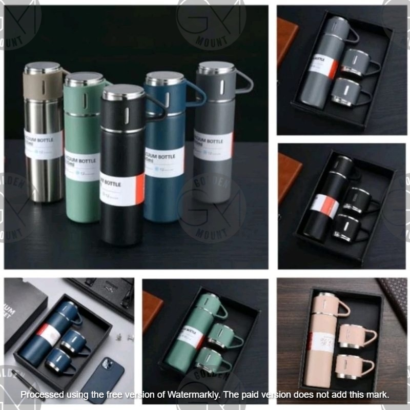 Termos Sultan Vacuum Flask Set Cangkir 500ml