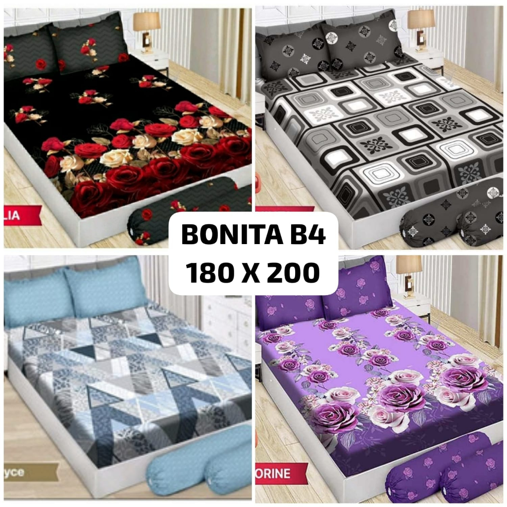 SPREI KING B4 BONITA UKURAN 180X200