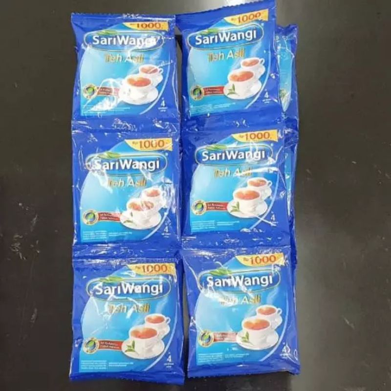 

[Isi 12sachet] Sariwangi Teh Celup Sachet ( renceng )