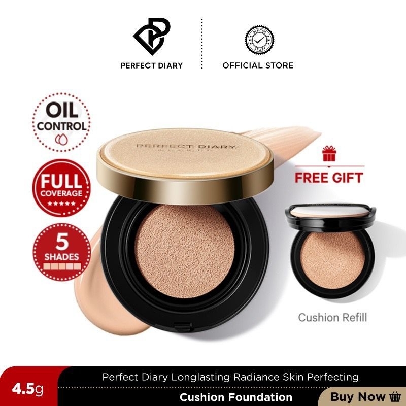 PERFECT DIARY Longlasting Radiance Skin Perfecting Cushion Foundation