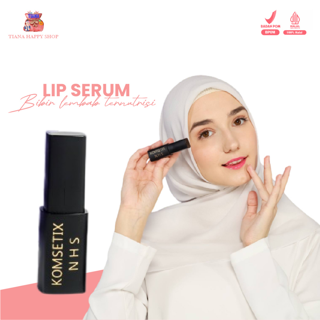 Lip Serum Bibir Untuk Bibir Hitam Dan Kering Sebagai Pelembab Bibir With Sun Flower Seed Extract Dan