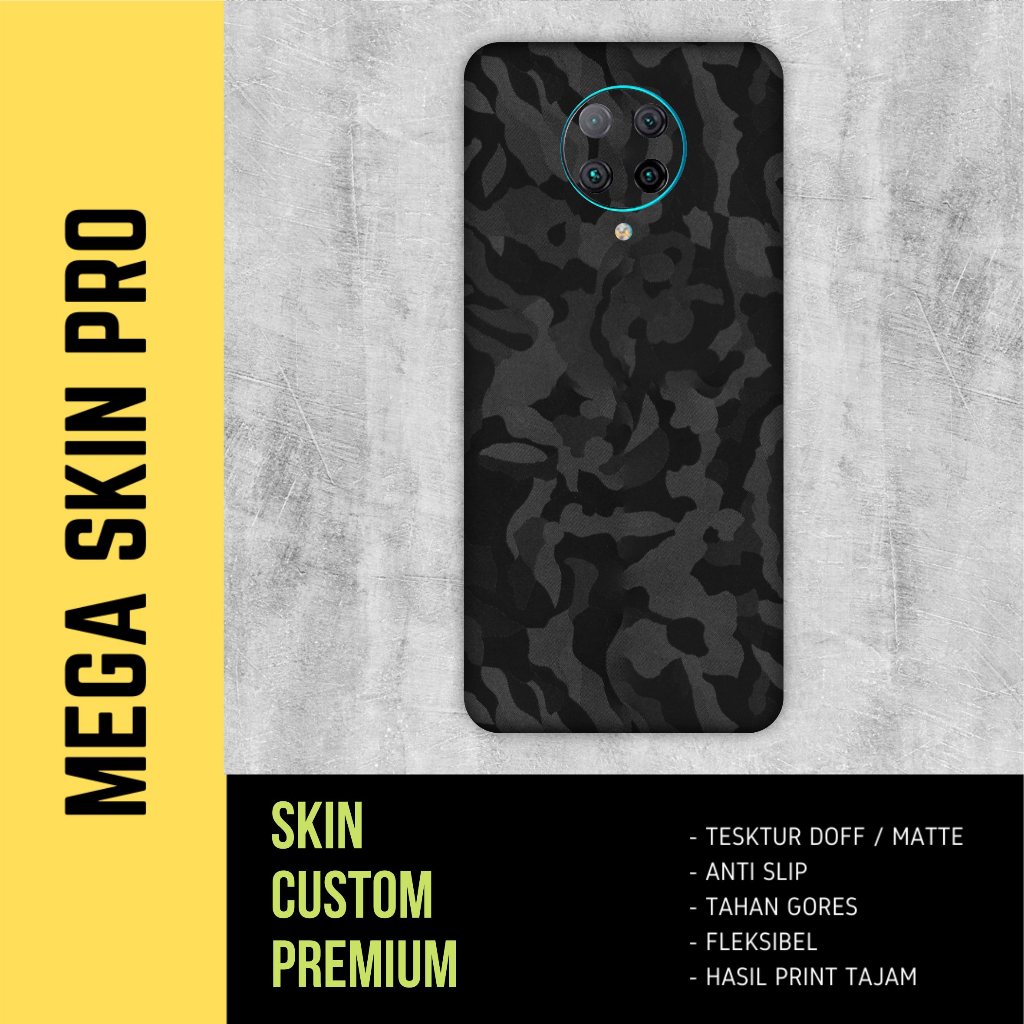 Skin Poco F2 Pro Full body - isi 2 buah - camo