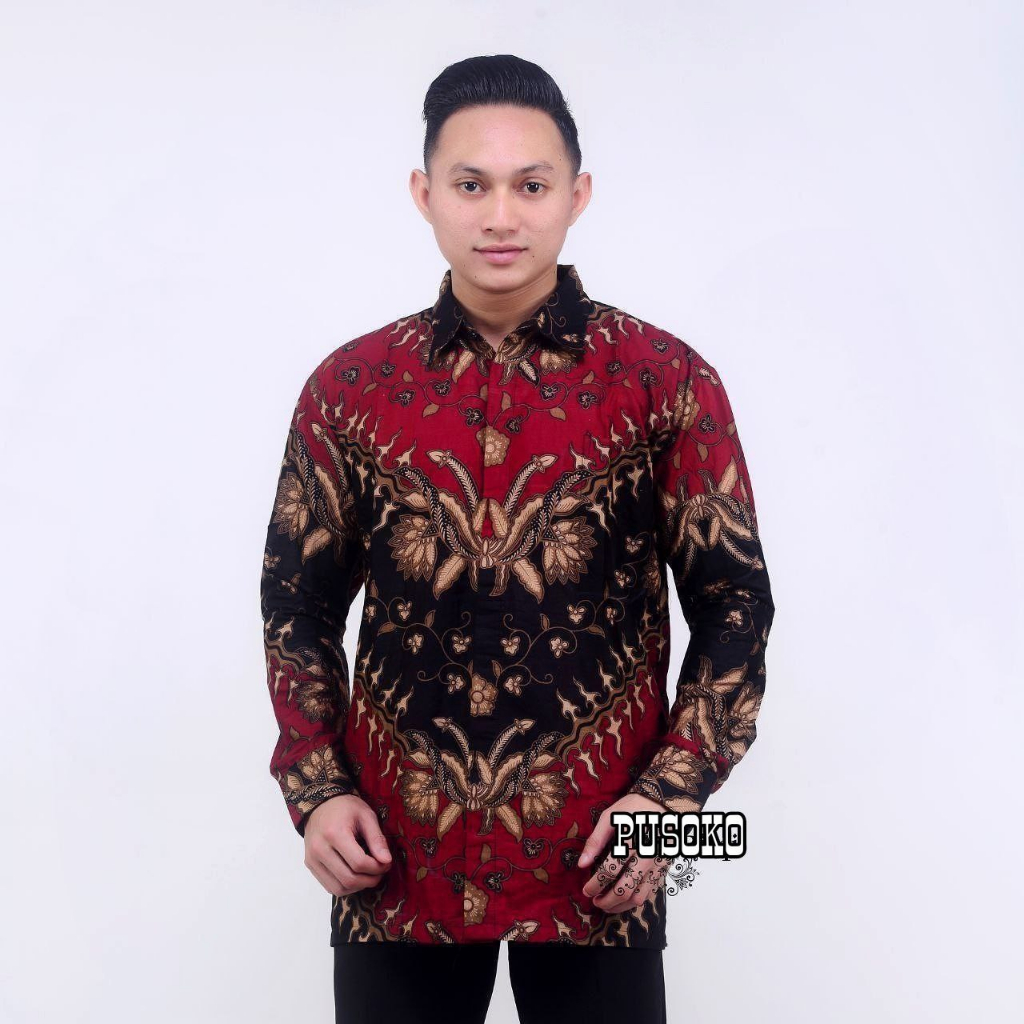 BATIK PRIA - KEMEJA BATIK JUMBO - KEMEJA BATIK LENGAN PANJANG - KEMEJA BATIK PRIA LENGAN PENDEK - AT