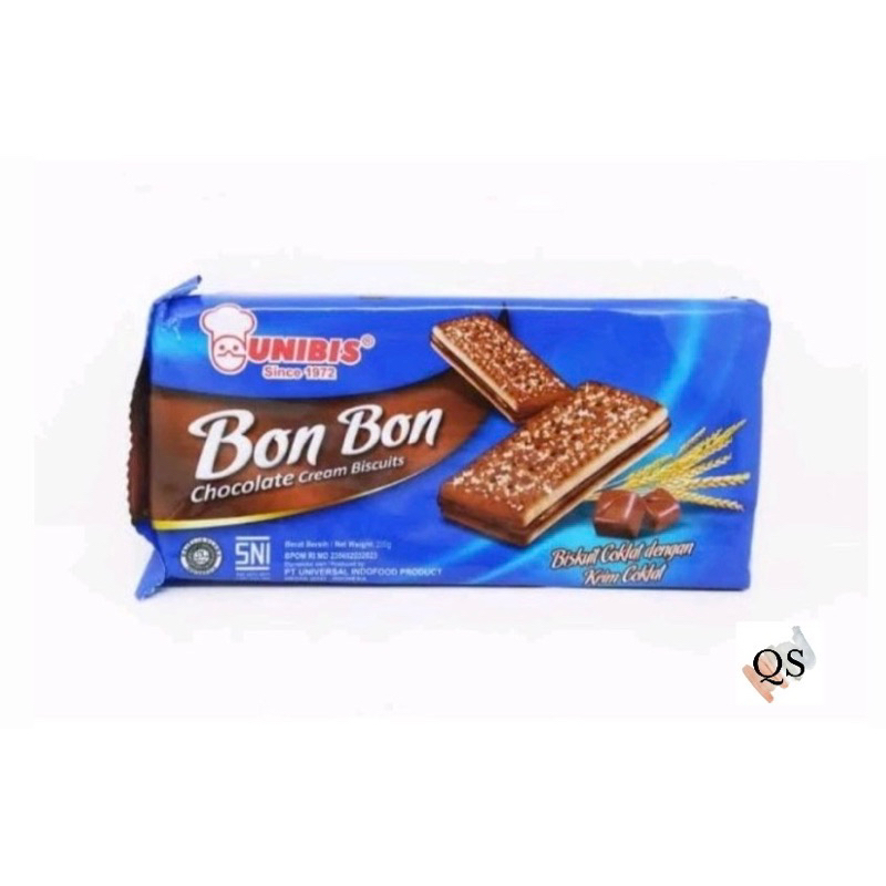 

Biskuit Unibis Bon-Bon Chocolate Cream Biscuits 200gr