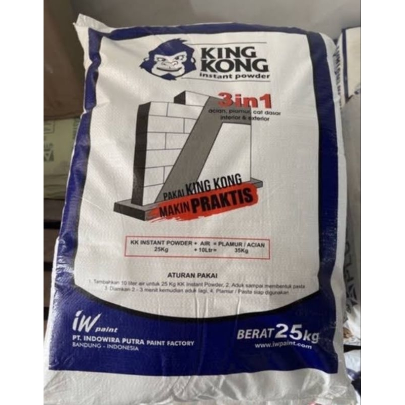 Plamir Kingkong Kemasan 25KG
