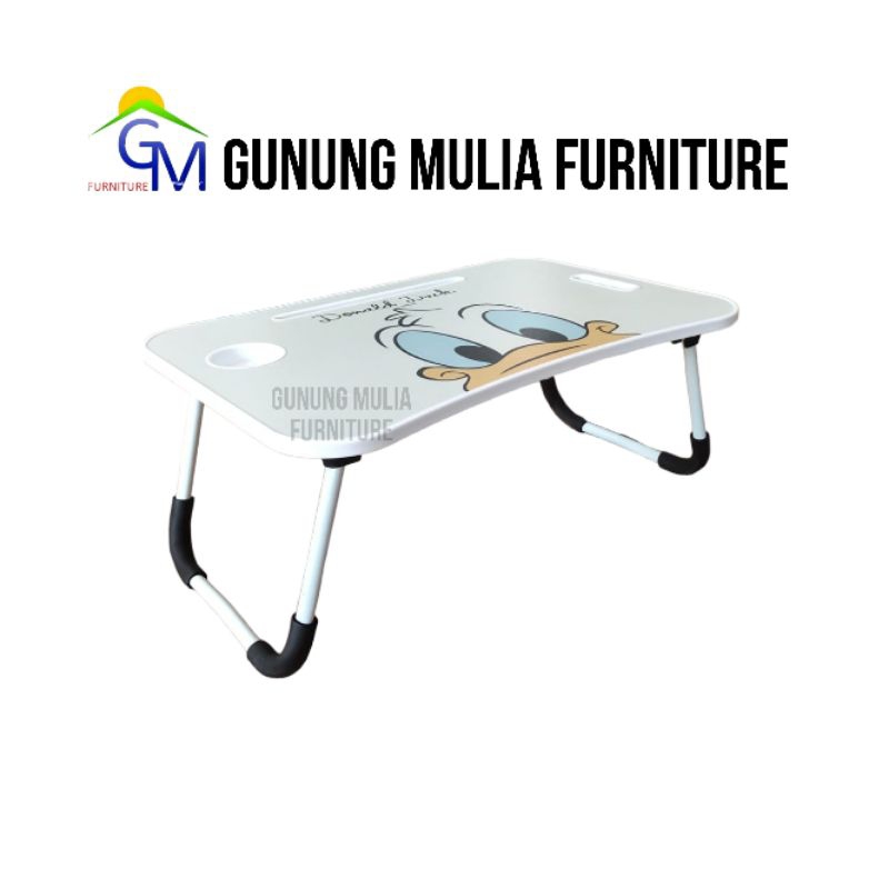 Meja Lipat Belajar Karakter Kartun Mee Do