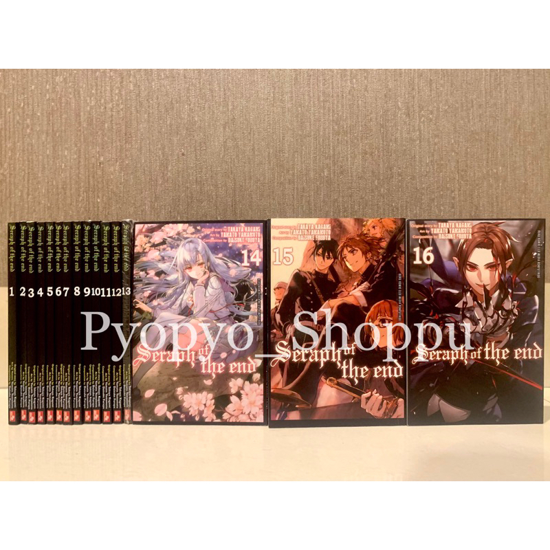 Komik Manga Set Seraph of The End Owari No Seraph 1-11,12,13,14,15,16