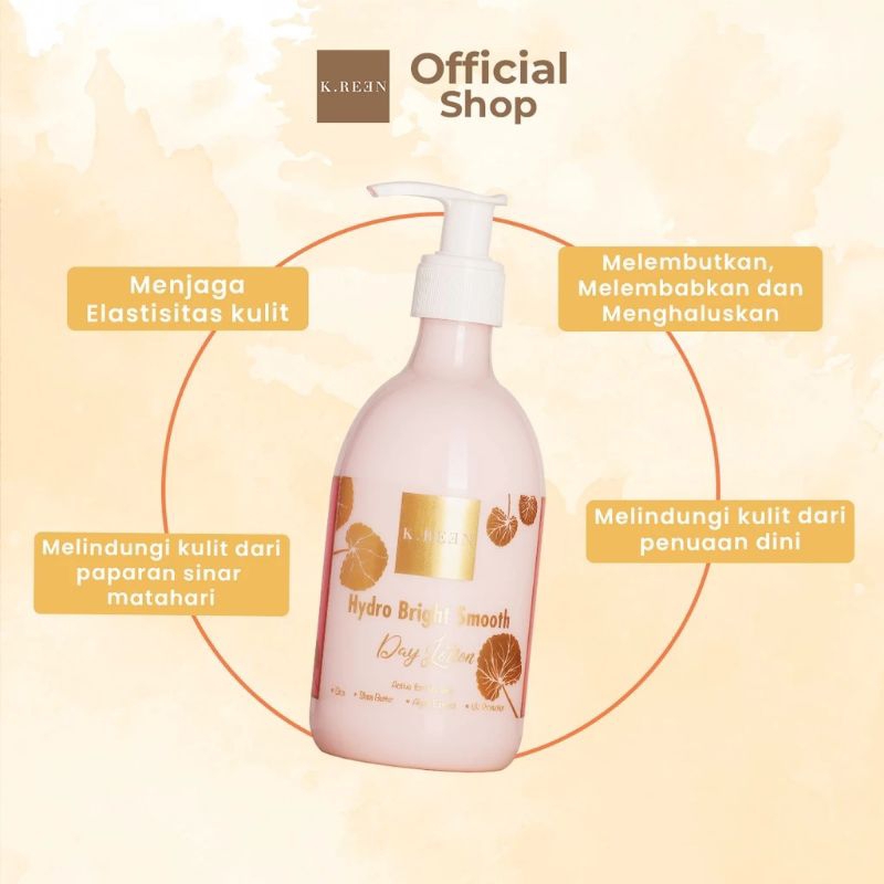 K.REEN HYDRO BRIGHT SMOOT DAY LOTION