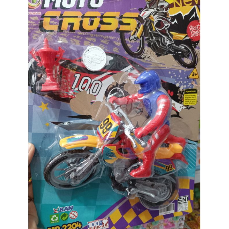 Moto Cross Mainan Anak Sepeda cross
